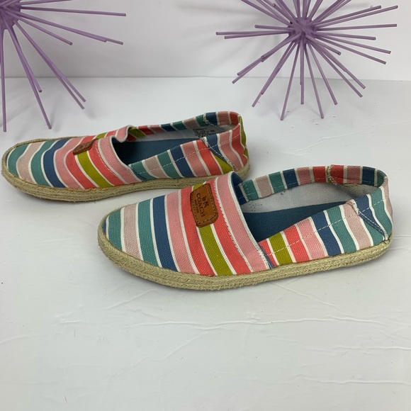 Coach Margret / Striped Canvas Espadrilles - Picture 4 of 8